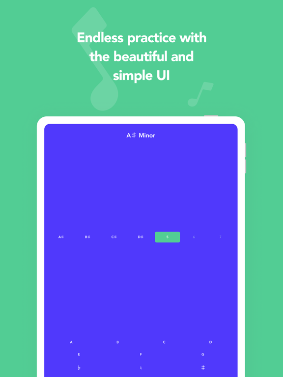 Screenshot #6 pour Music Scales and Keys