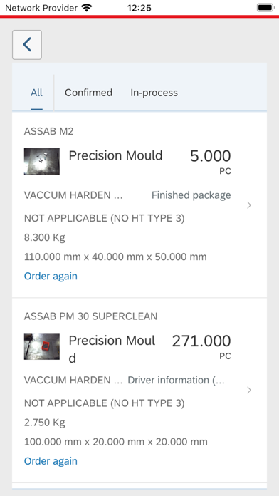 Heat Treatment App Screenshot