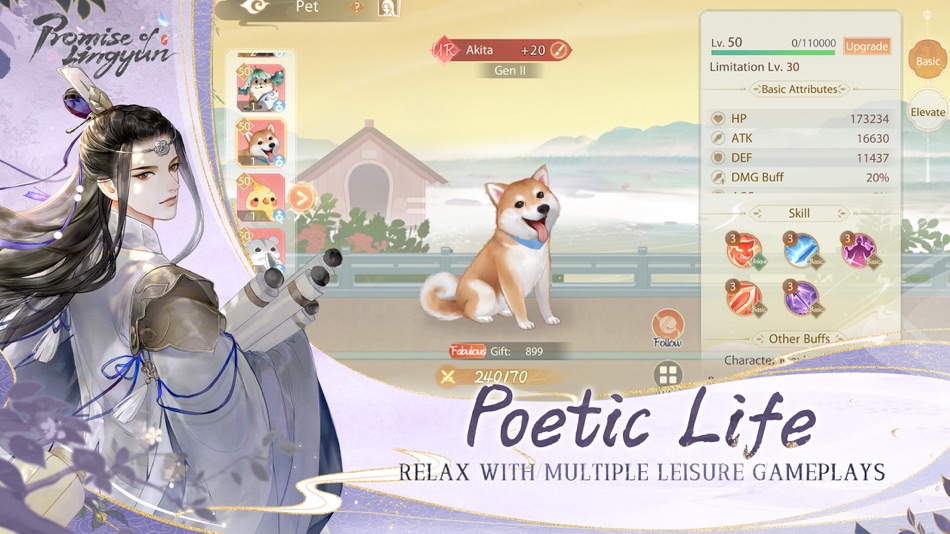 #7. Promise of Lingyun (iOS) 由: Wish Interactive Technology Limited