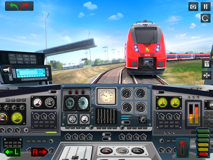 Modern Train Driver Game 2023