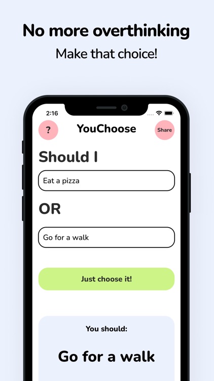 YouChoose: Random Thing Picker