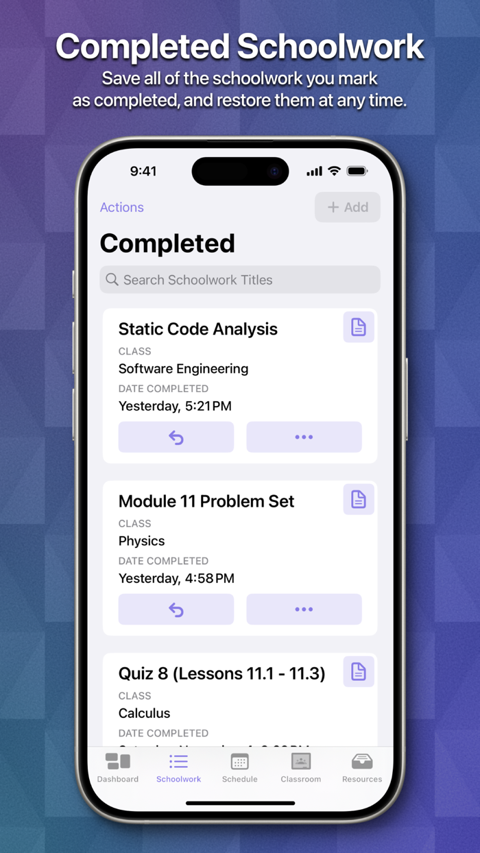 School Assistant – Planner