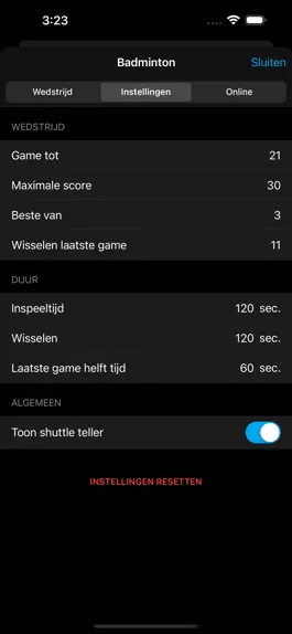 Game screenshot Badminton Scores hack