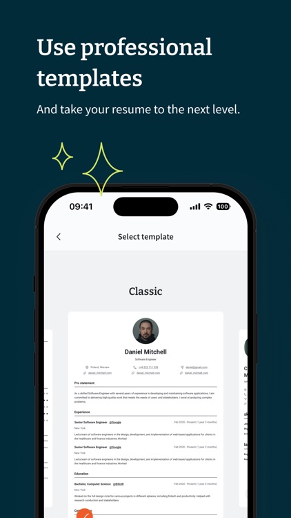 Hire You: Resume Builder screenshot-3