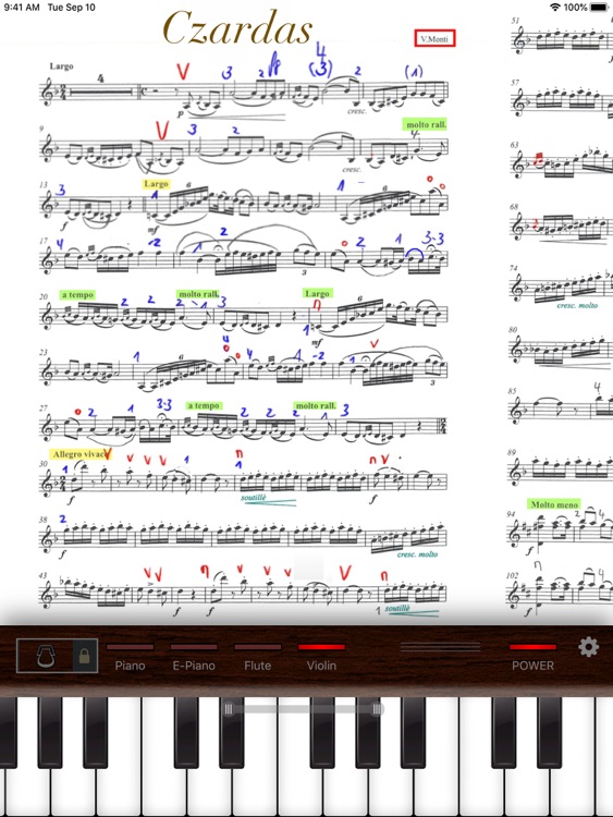 Calypso Score: Sheet Music screenshot-0