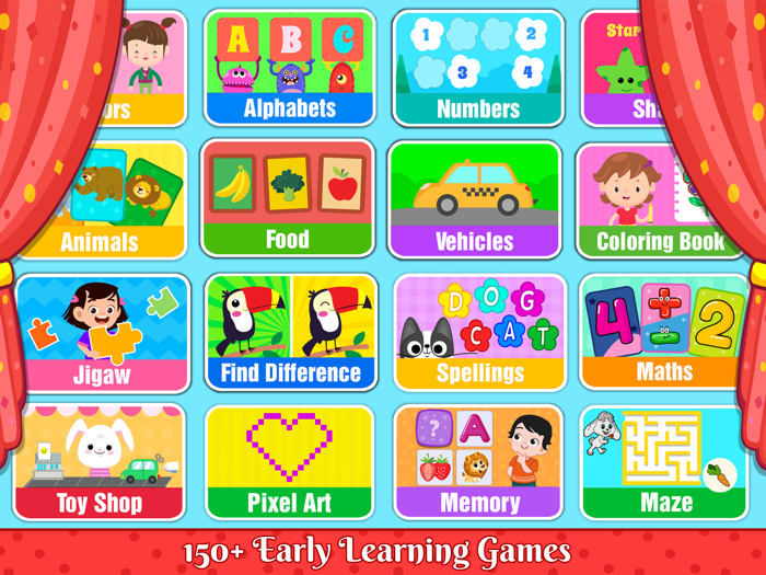 Toddler Games for 2-7 Year Old