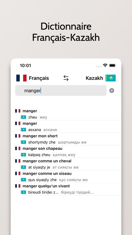 Dictionnaire Kazakh-Français