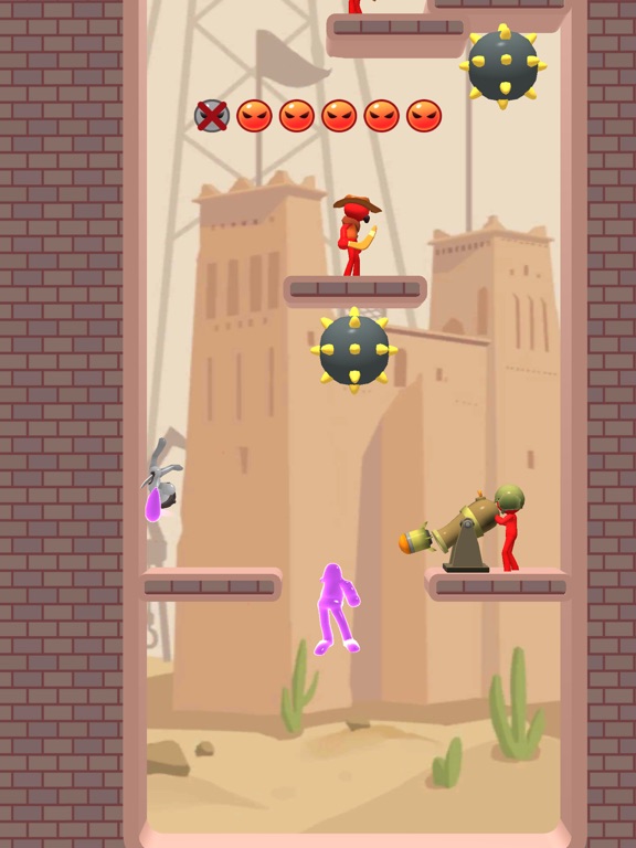 Screenshot #6 pour Blob Ninja Fight - Stickman