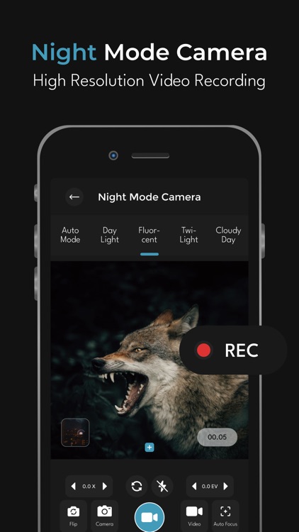 Night Camera Mode Video Photo