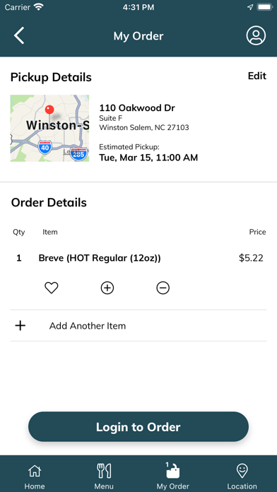 Camel City Coffee Screenshot
