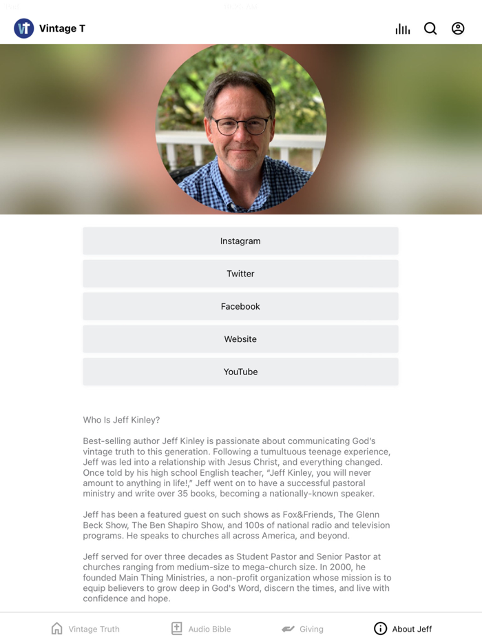 The Vintage Truth App