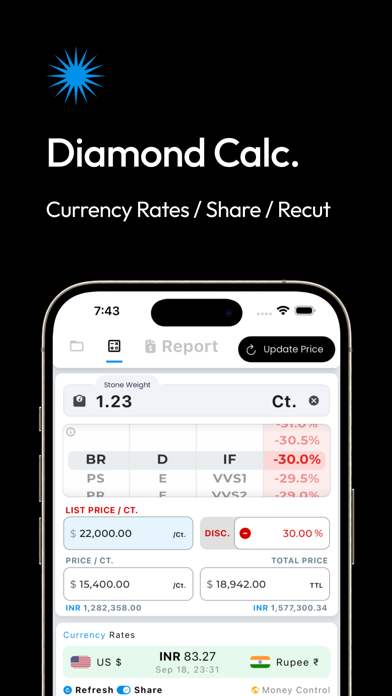 DRC - Diamond Rap Value Calc Screenshot