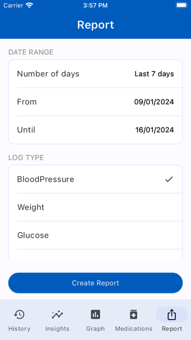 Blood Pressure Elite Tracker Screenshot
