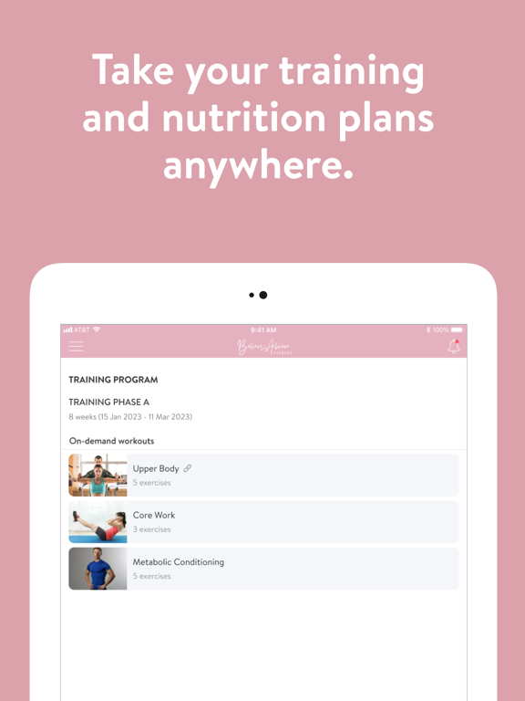 Screenshot #6 pour Believe and Achieve Fitness