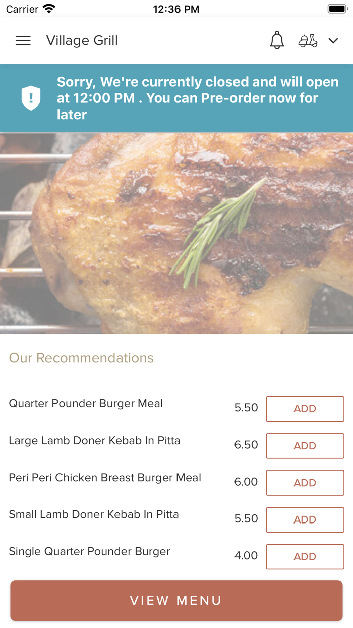 Village Grill Sunningdale