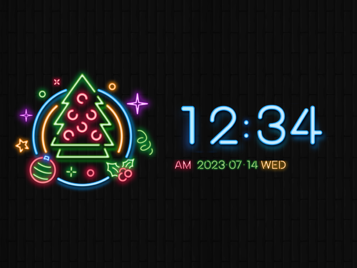 Clock Pocketstandby widget