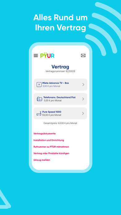 MEIN PŸUR Screenshot