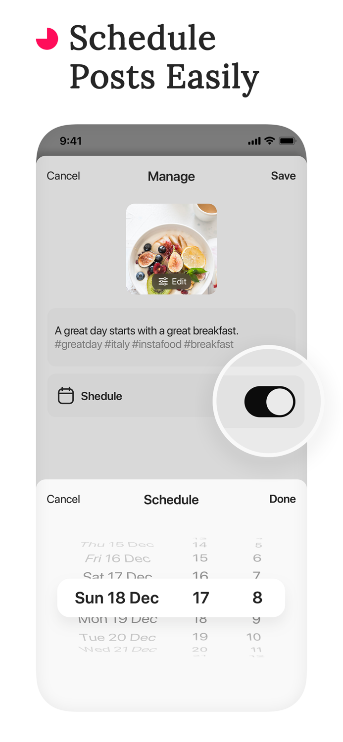 Prévia de Perfil de Instagram