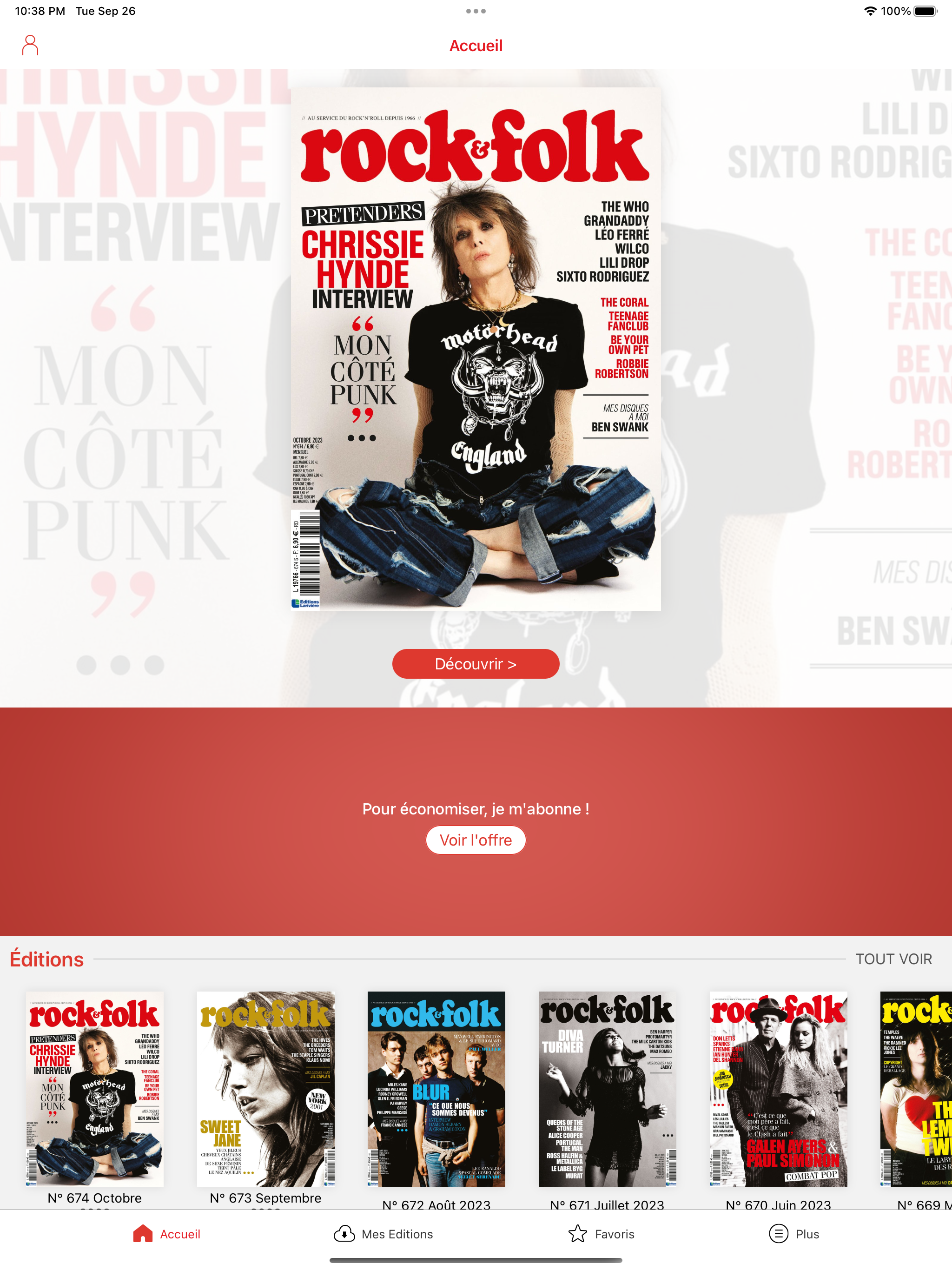 Rock&Folk Magazine