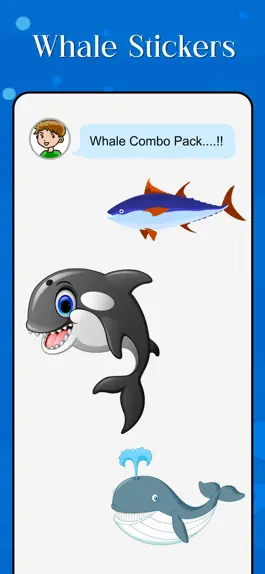 Game screenshot Whale Stickers! hack