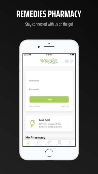 Remedies Pharmacy Screenshot