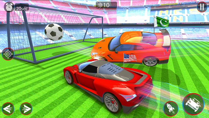 Rocket Car Soccer League Mania