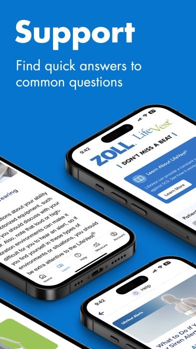 ZOLL LifeVest Screenshot