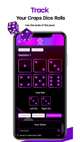 Game screenshot Craps Dice Tracker Pro mod apk