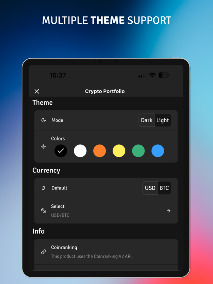 Portio - Crypto Portfolio