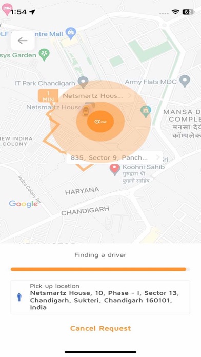 ALFA Cabs Screenshot