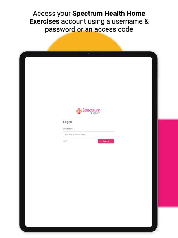 Spectrum Health Home Exercises