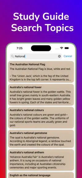 Game screenshot Australian Citizenship Test. hack