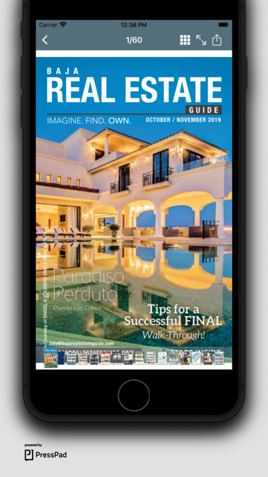 Baja Real Estate Guide Screenshot