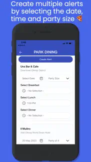 How to cancel & delete park dining 3