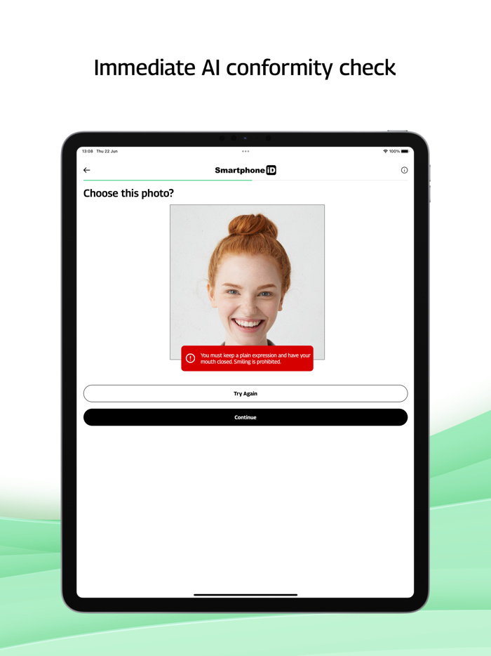 Official Passport photo