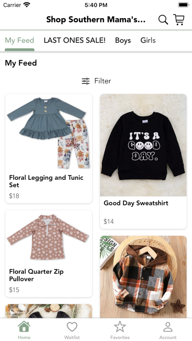 Shop Southern Mama's Boutique Screenshot