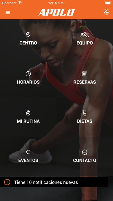 Apolo Fitness Center Screenshot