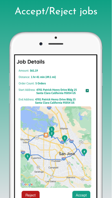 Halalcart Driver Screenshot