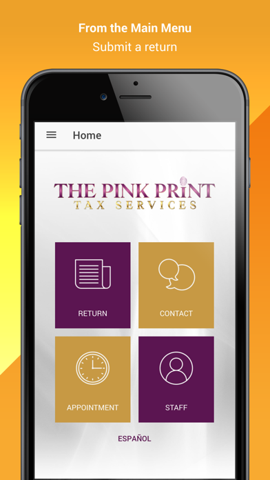 The PinkPrint Tax Services Screenshot