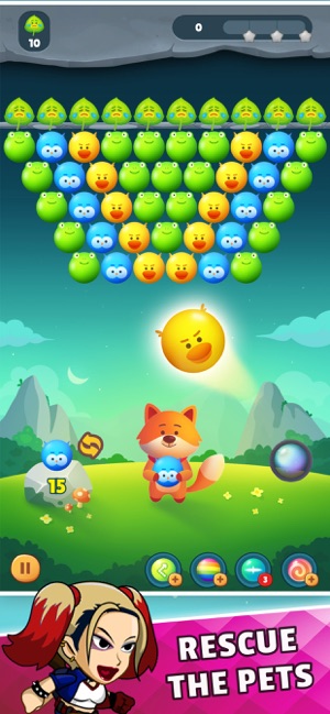 Pet Bubble Shooter pouco - Atire 3 bolha pet bonito mesmo menor e relaxou o  seu cérebro com um tempo livre, matando jogos!::Appstore for  Android