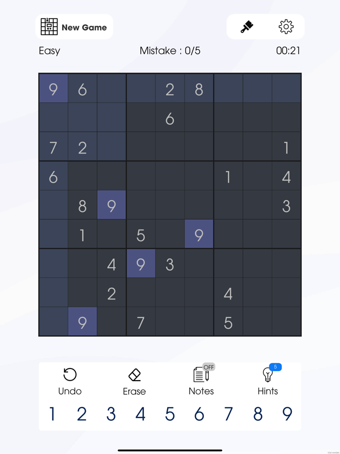 Sudoku  Number Games