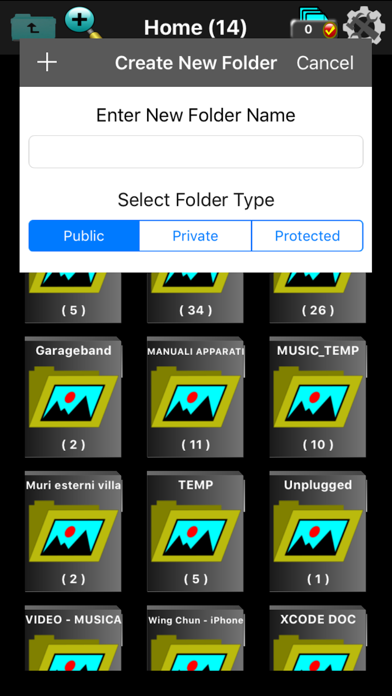 iFolders Safe Screenshot