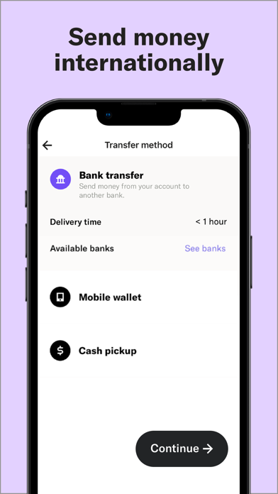 MAJORITY: Mobile banking Screenshot