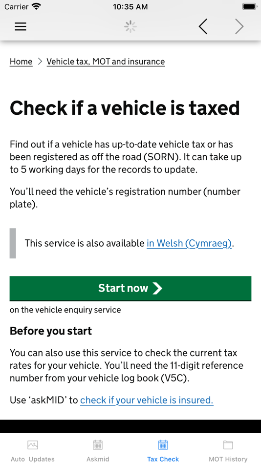 #4. MOT Check UK (iOS) Podle: Woletech