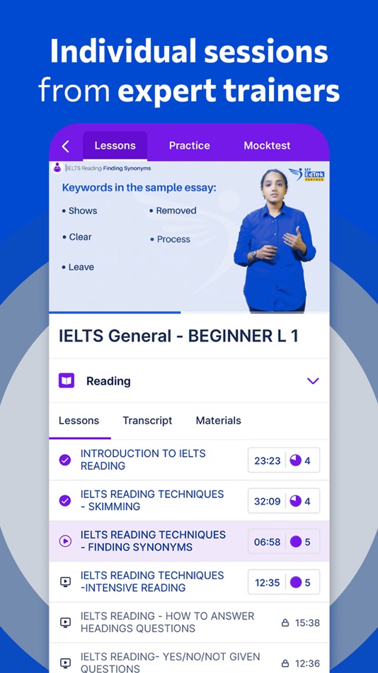 #3. My EdTeK Partner (iOS) Podle: MYIELTS PARTNER PRIVATE LIMITED