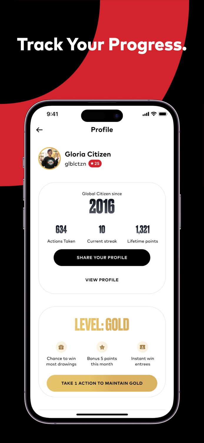 Global Citizen Take Action