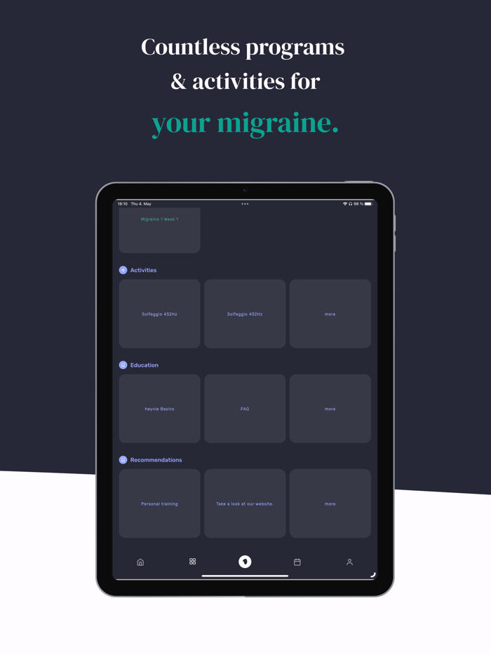 heyvie migraine coach