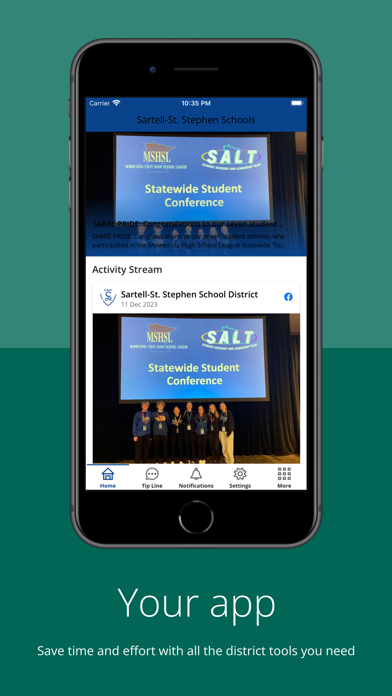 Sartell-St. Stephen Schools Screenshot