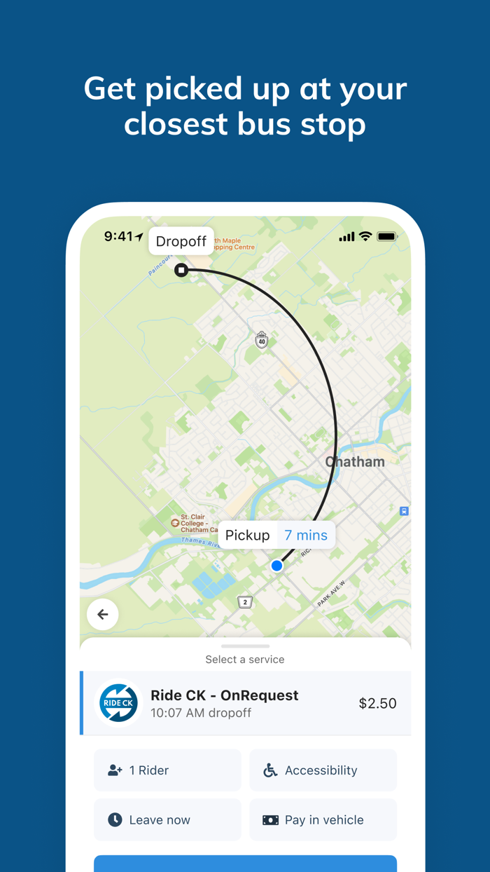 Ride CK OnRequest Transit