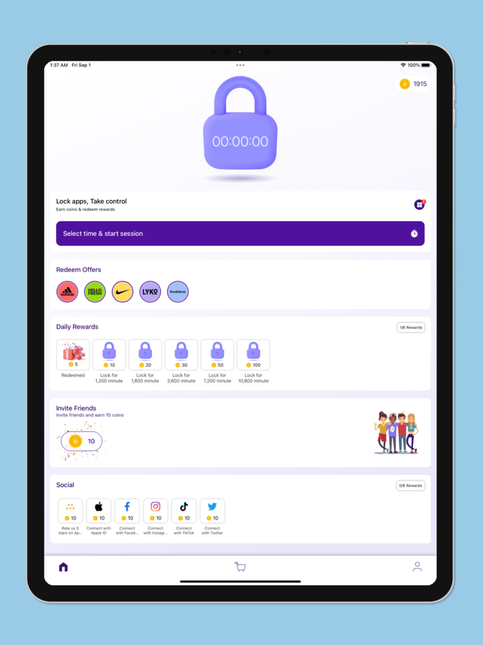 LockIT: Lock apps, Earn coins